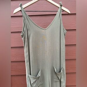 TYSA Olive Green Sleeveless Jumper